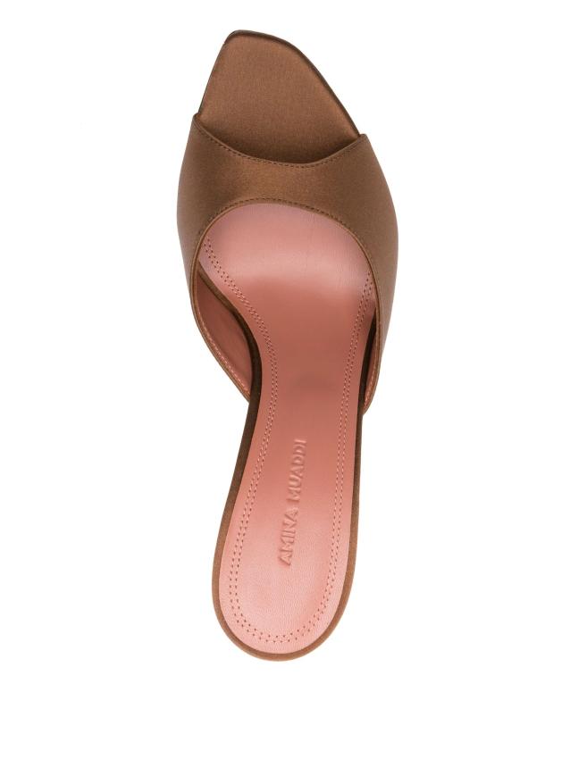 Amina Muaddi - 105mm Alexa sandals