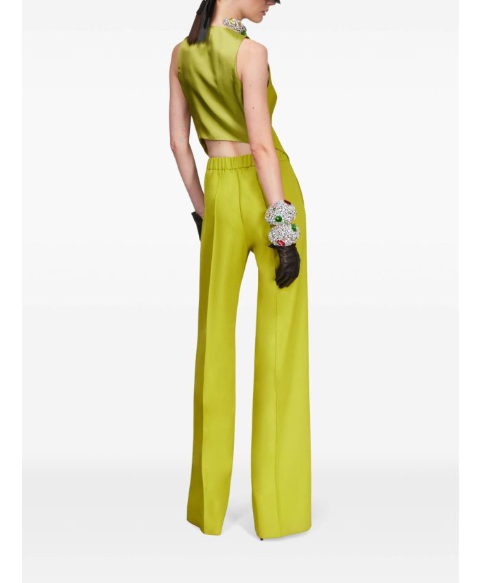Area - crystal-embellished top