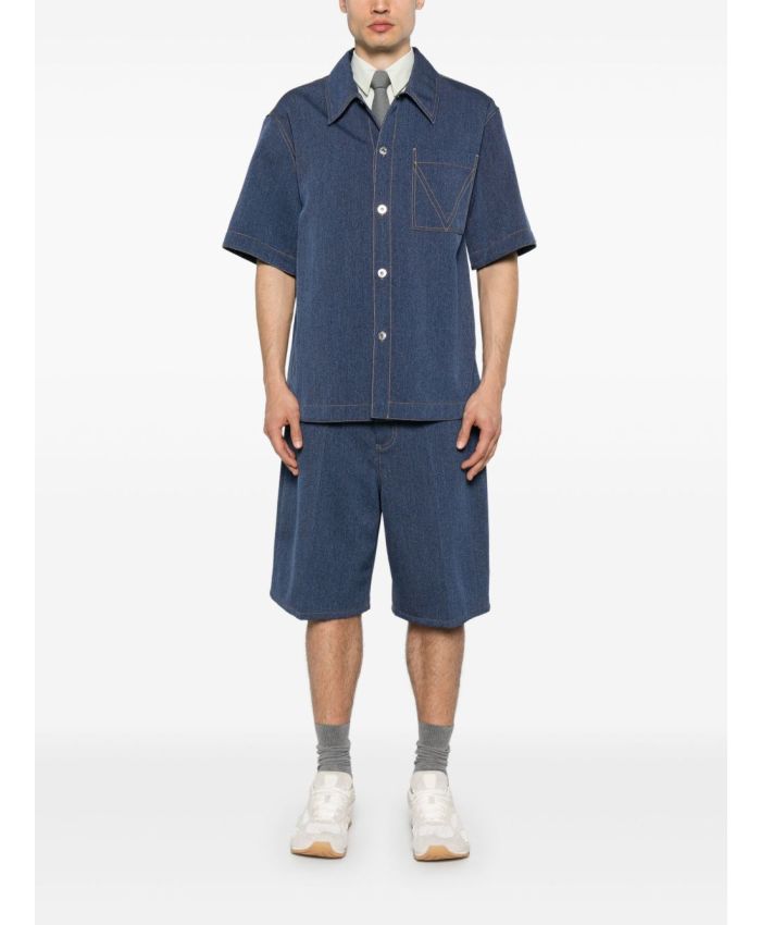Bottega Veneta - drill shorts