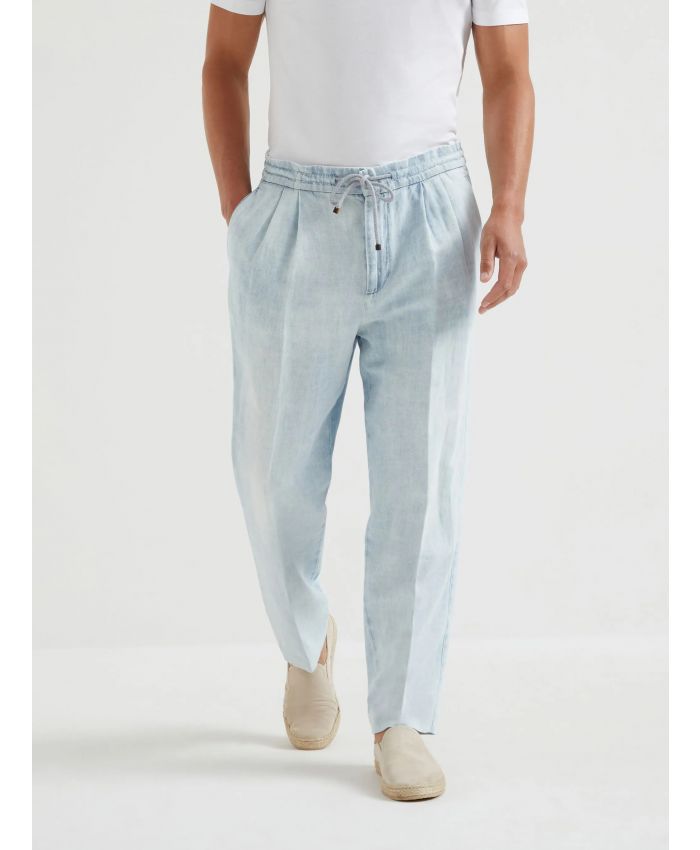 Brunello Cucinelli - drawstring track pants