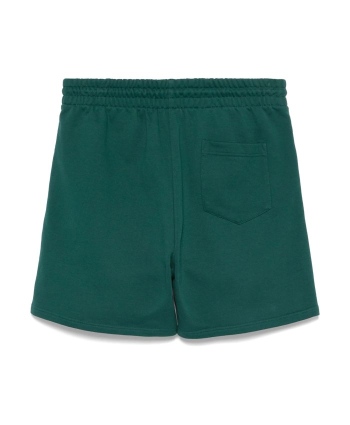Casablanca - gothic-stacked logo shorts