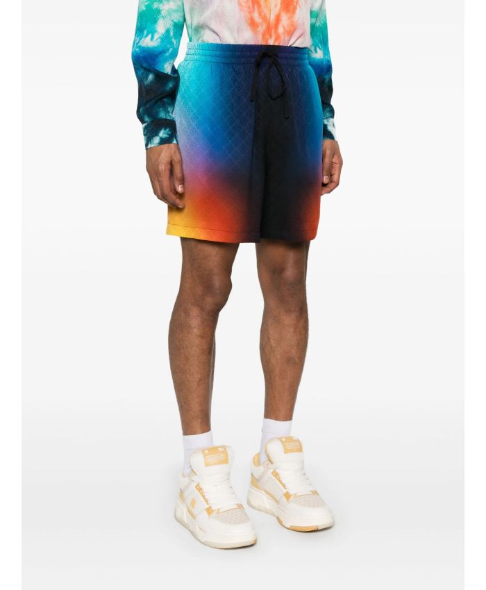 Casablanca - gradient silk shorts