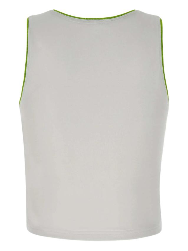Casablanca - logo-patch tank top