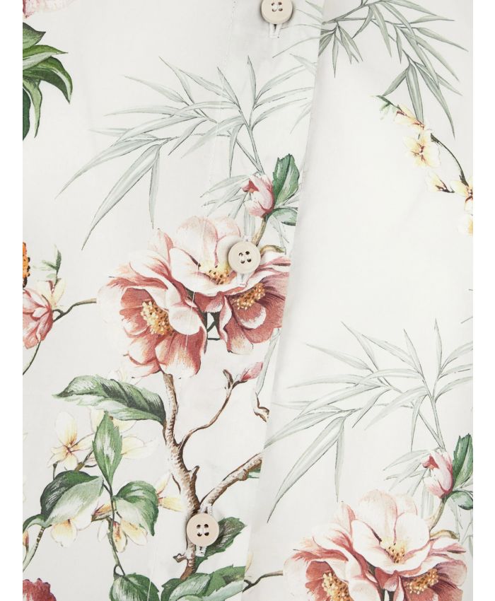 The Attico - floral-print shirt