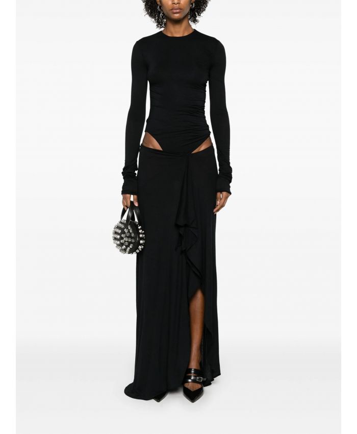 The Attico - cut out-detail maxi dress