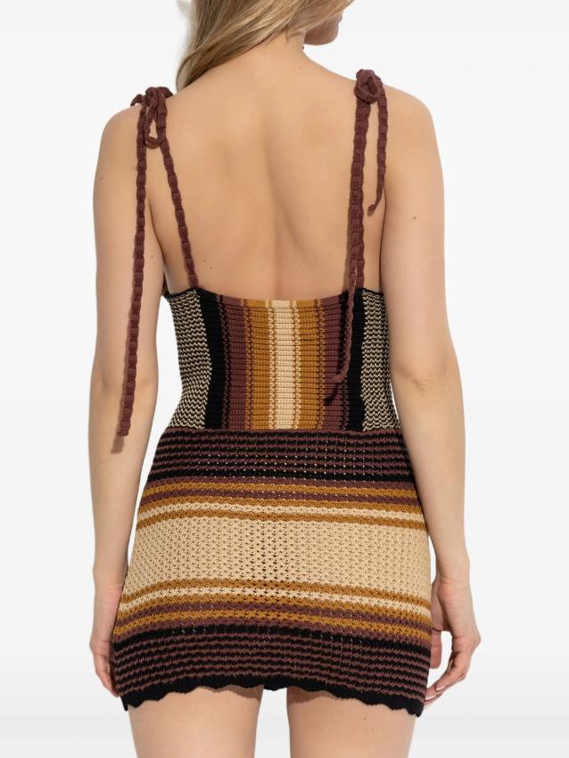 The Attico Beachwear - Estate Meravigliosa cotton dress