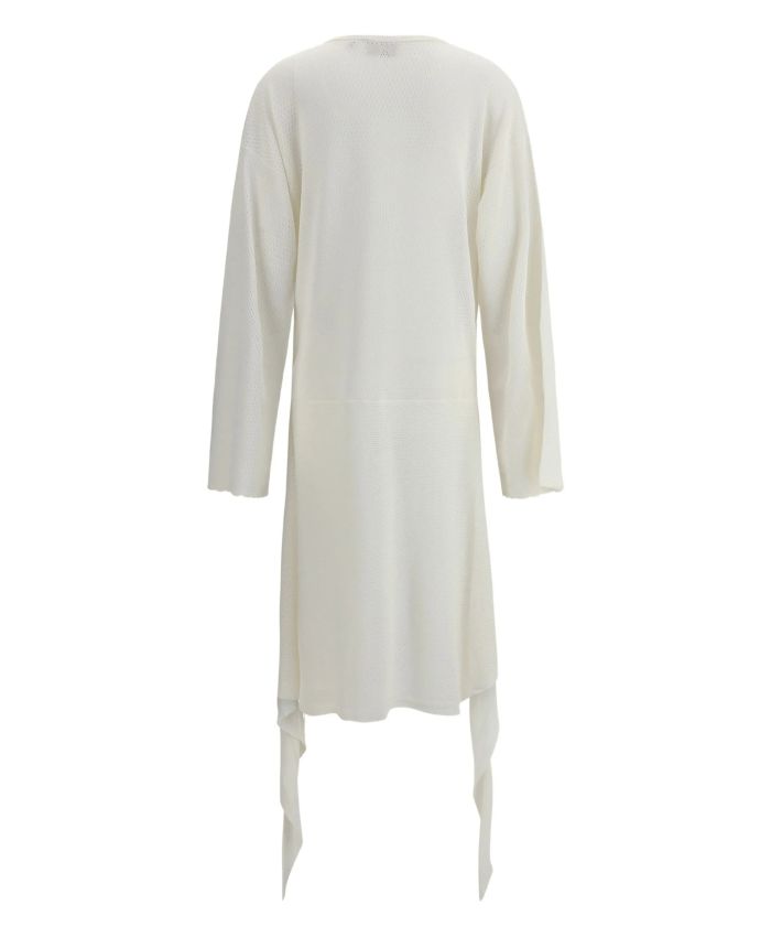The Attico Beachwear - v-neck mini dress