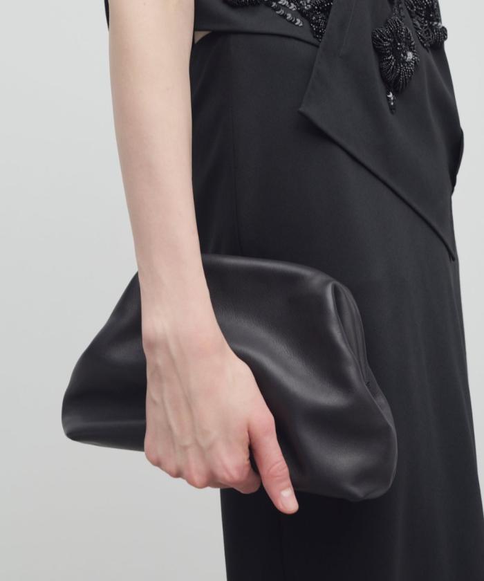 The Row - Mira Clutch in Leather