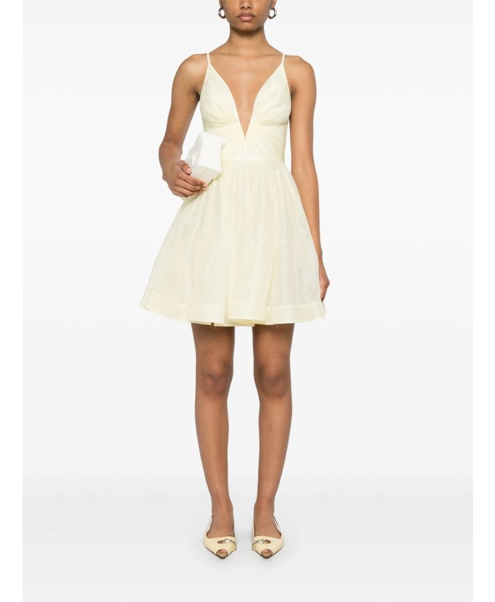 Zimmermann - Illuminate V-neck mini dress
