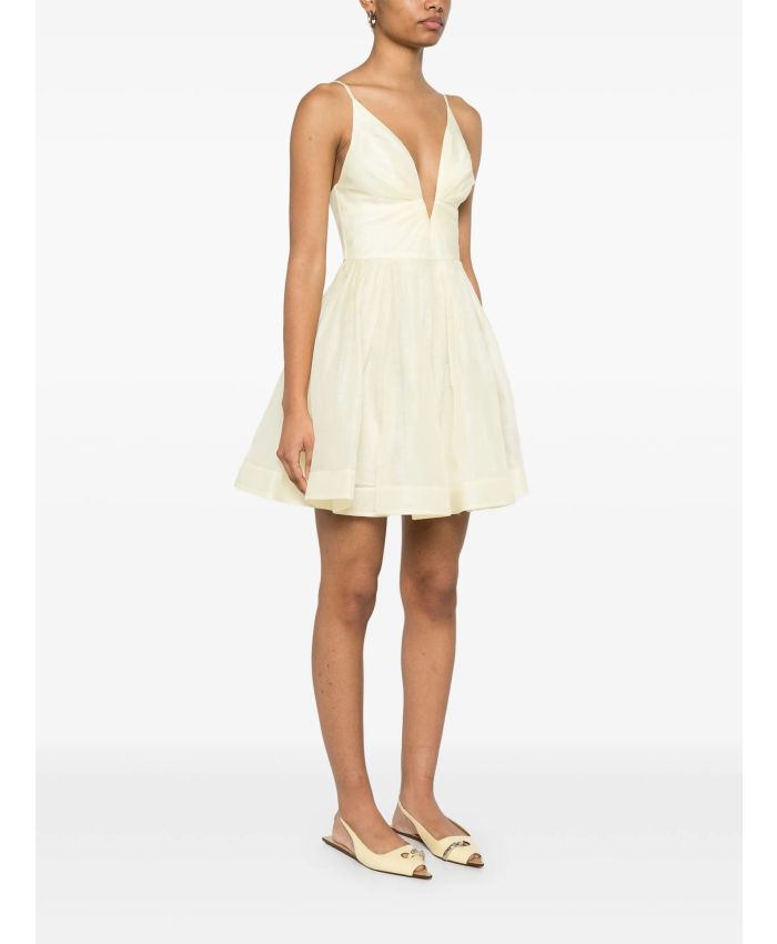 Zimmermann - Illuminate V-neck mini dress