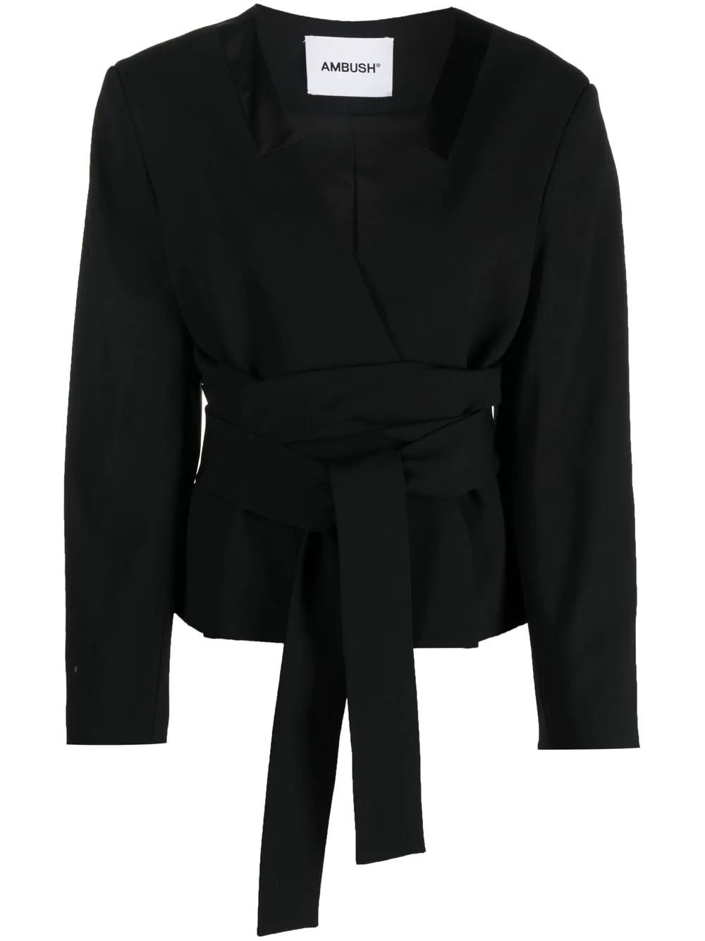 Buy Coats and jackets AMBUSH tailored tie-waist blazer