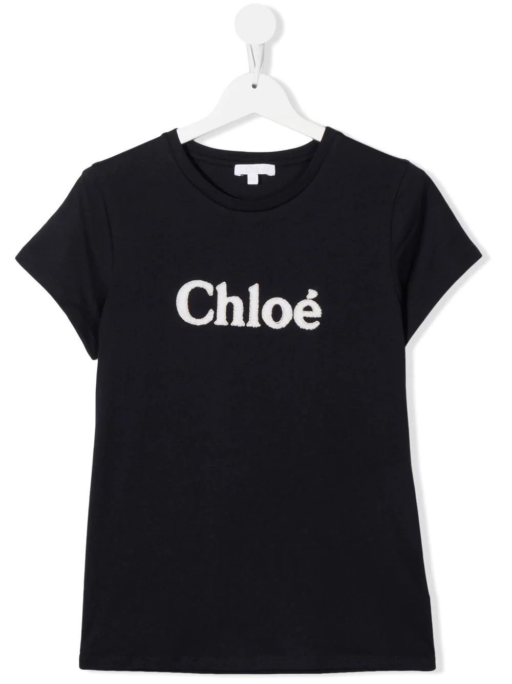 Buy T-shirts Chloe Kids TEEN terry-logo T-shirt (C15D85) | Luxury