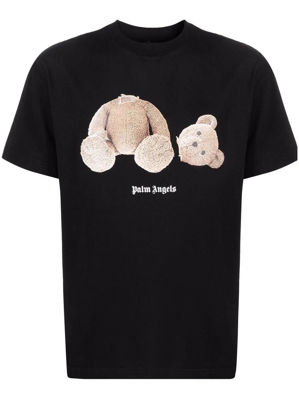 T-shirts Palm Angels - Bear-print classic Tee - PMAA001C99JER0141060