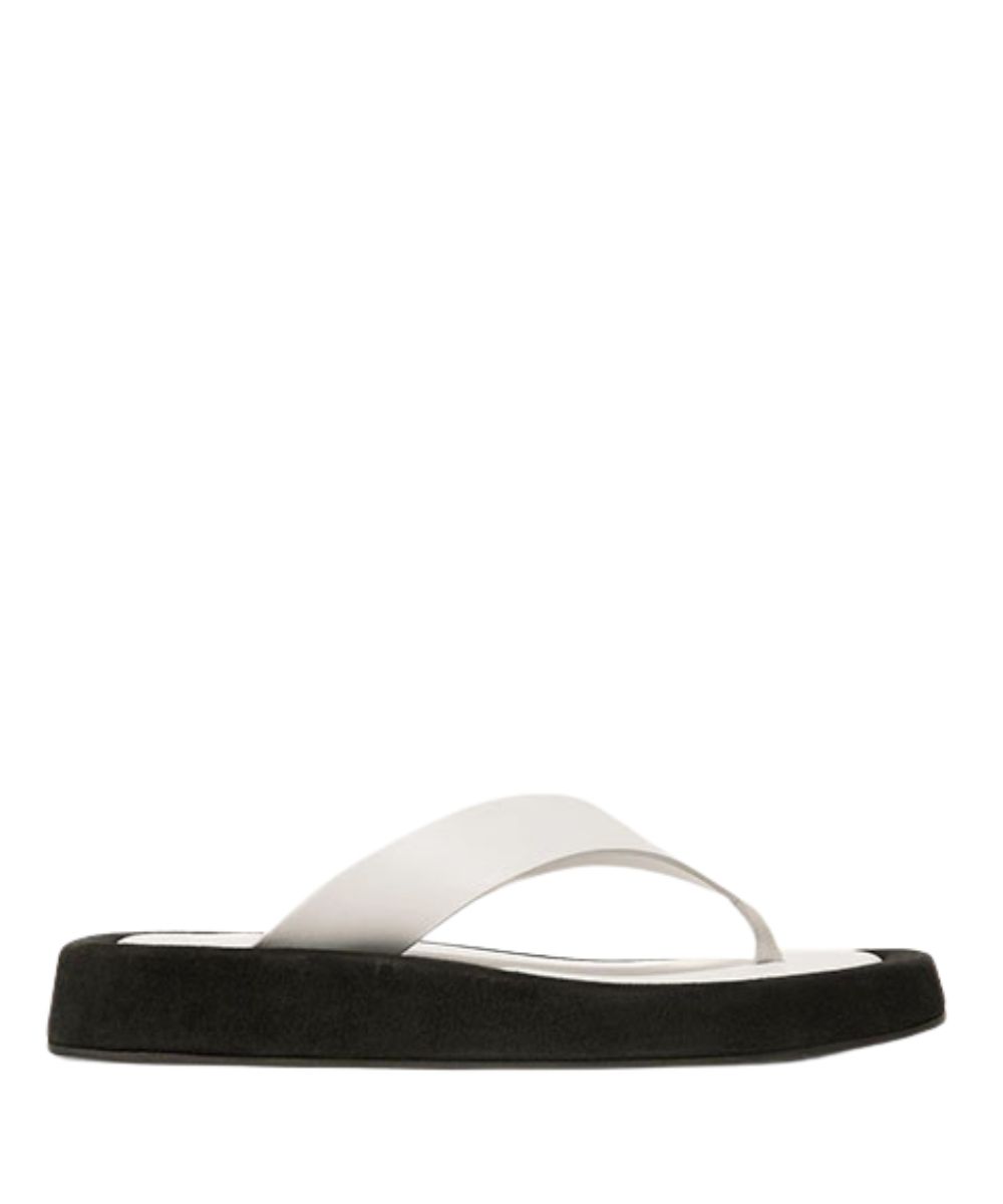 Ginza white sandals