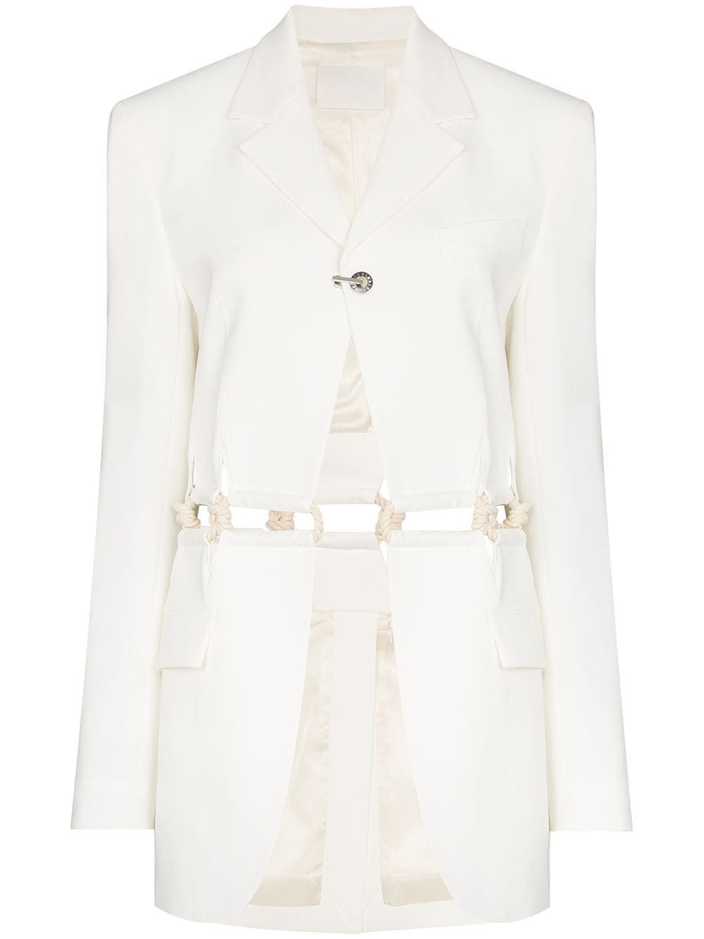 Dion Lee Cropped corset-style Blazer - Farfetch