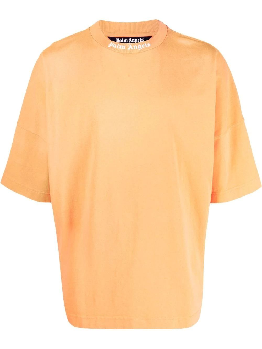 T-shirt Palm Angels Orange size L International in Cotton - 36776564