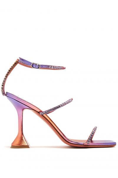 Gilda 95mm crystal-embellished sandals