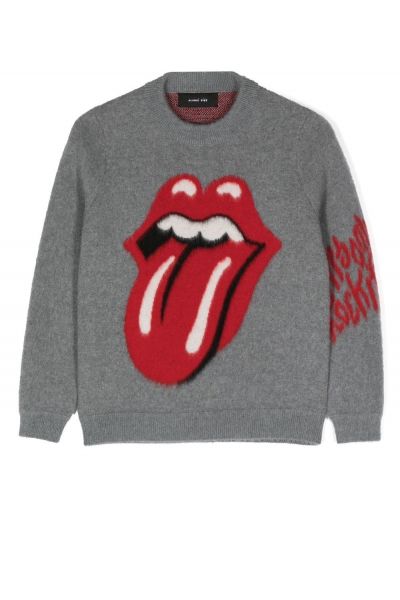 Tongue & Lips graphic-print jumper