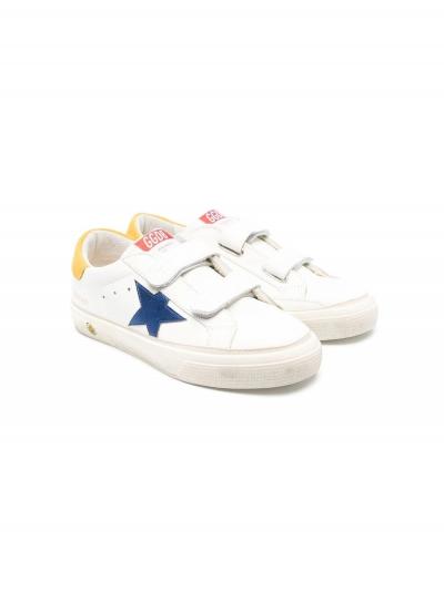 TEEN Superstar touch-strap sneakers