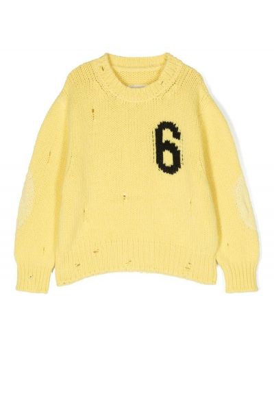 intarsia-knit wool-blend jumper