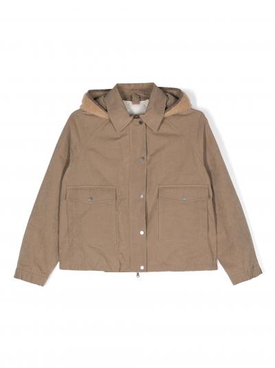 fleece-lining padded jacket