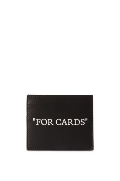 Quote leather cardholder