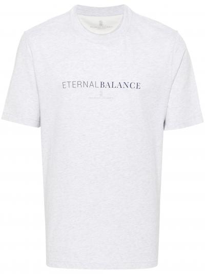 logo-print T-shirt