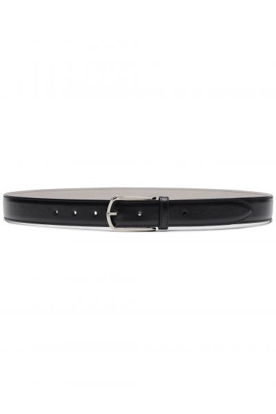 smooth leather belt