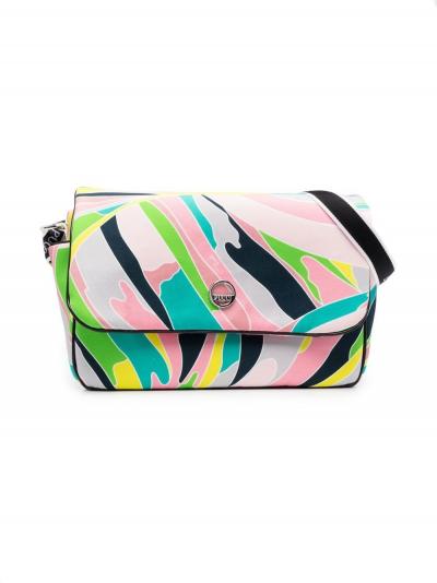 abstract-pattern baby changing bag