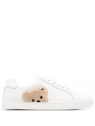 Teddy Bear low-top sneakers white