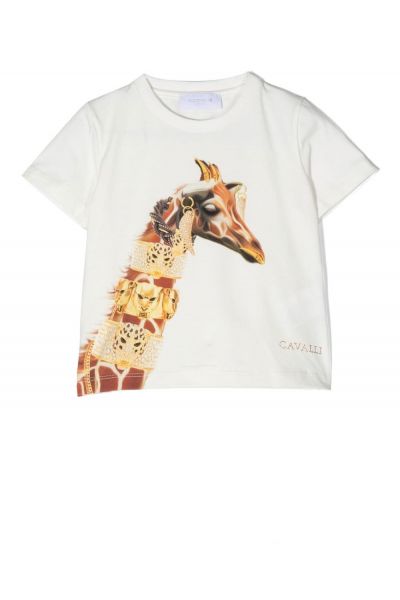 giraffe graphic-print T-Shirt