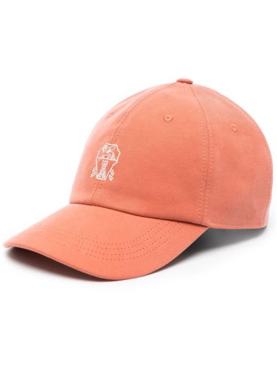 embroidered-design cotton cap