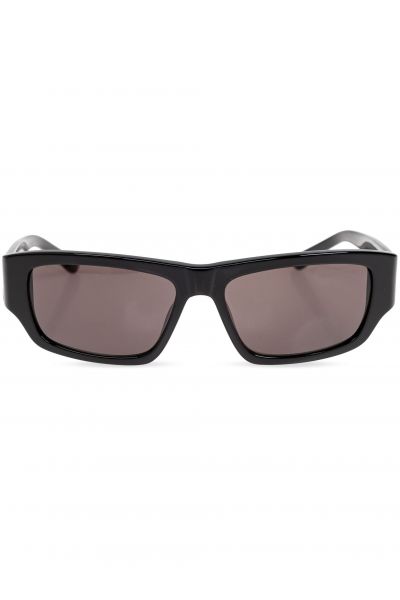 printed rectangle-frame sunglasses