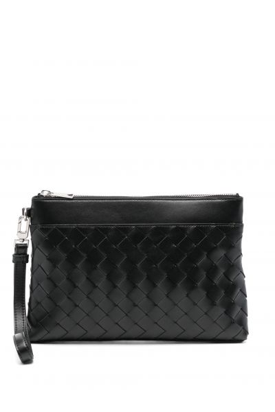 Intrecciato Prism clutch bag