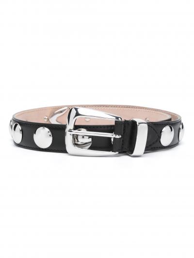 studded leather belt