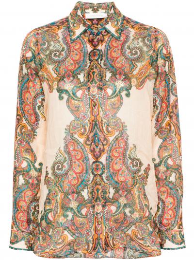 Ottie paisley-print shirt