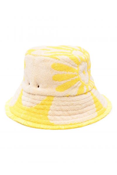 terry-cloth bucket hat