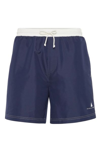 logo-print swim shorts