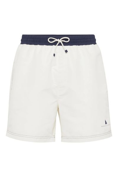 logo-print swim shorts