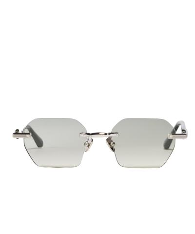 geometric-frame sunglasses