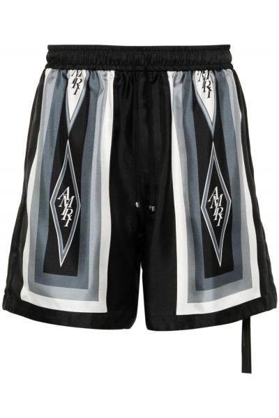 Diamond silk shorts