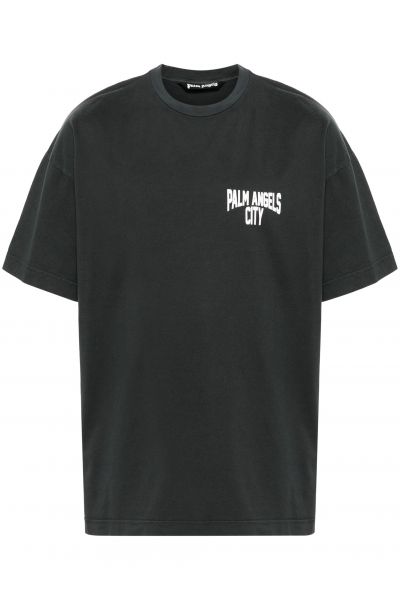 City washed-effect T-shirt