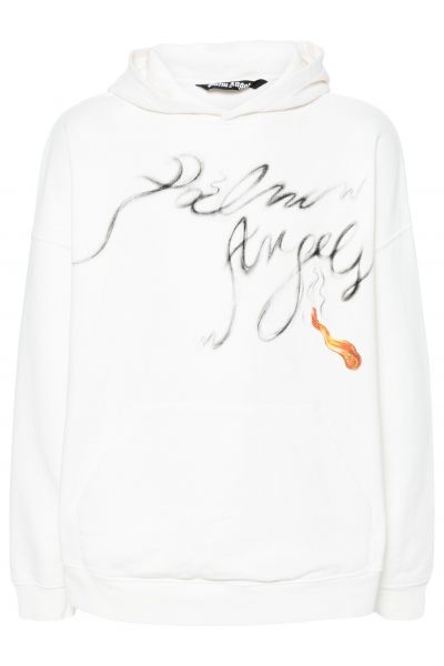 Foggy logo-print hoodie