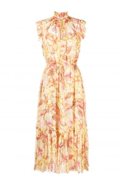 Matchmaker floral-print midi dress