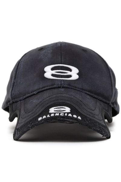 embroidered-logo cotton cap