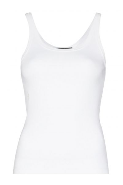 ribbed cotton tank top