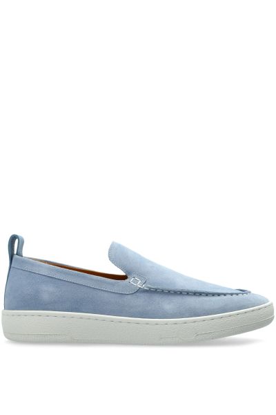 suede loafers