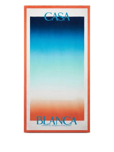 gradient-effect towel