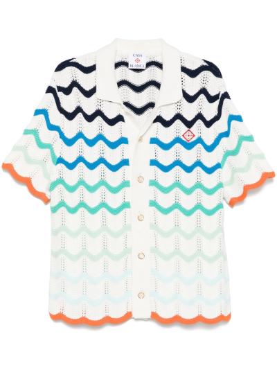 gradient wave shirt