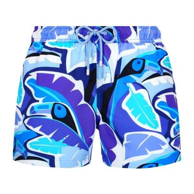 Arthus boy kids swim shorts blue toucan